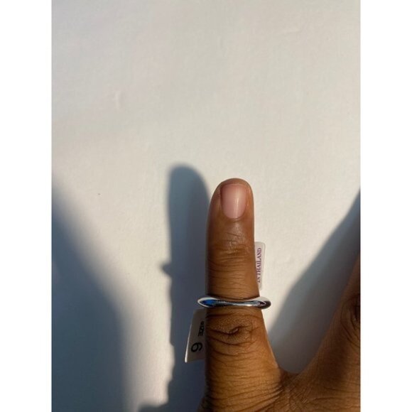 Lia Sophia Ring Size 6 Sliver Plated - Picture 5 of 7